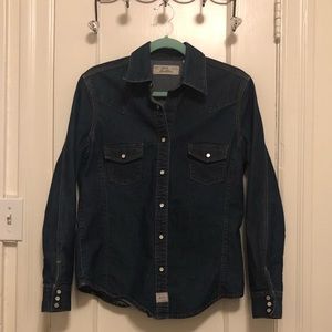 Preloved Levi Strauss stretch Denim shirt